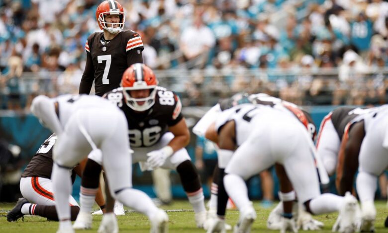 cleveland browns vs jacksonville jaguars match player stats