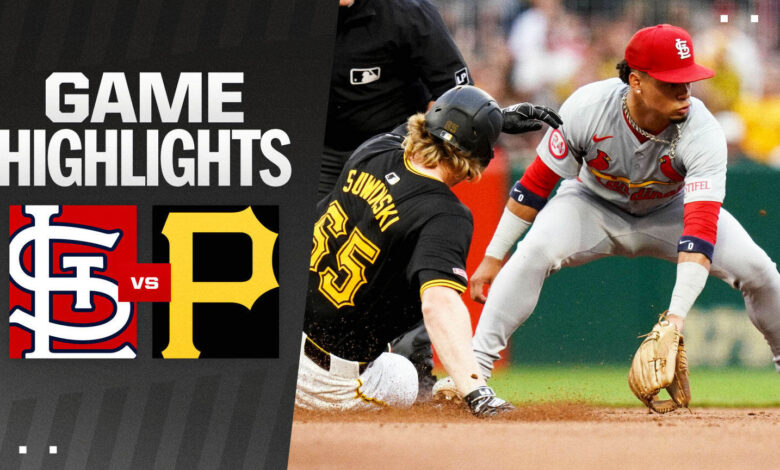 pittsburgh pirates vs st. louis cardinals match player stats