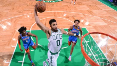 Boston celtics vs okc thunder match player stats