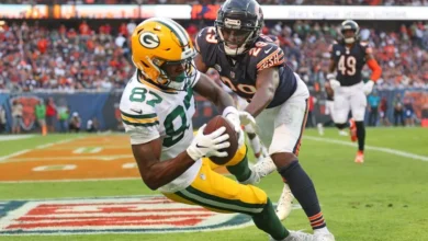 Green bay packers vs chicago bears match player stats