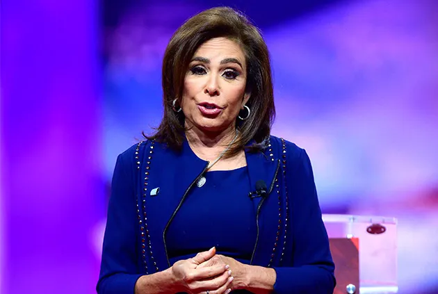Judge jeanine left eye