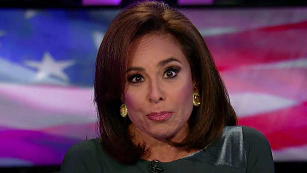 Judge jeanine left eye