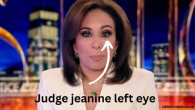Judge jeanine left eye