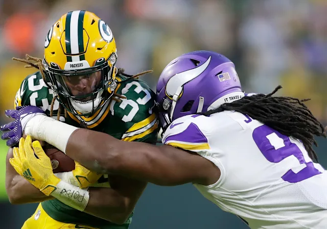 Minnesota vikings vs green bay packers match player stats