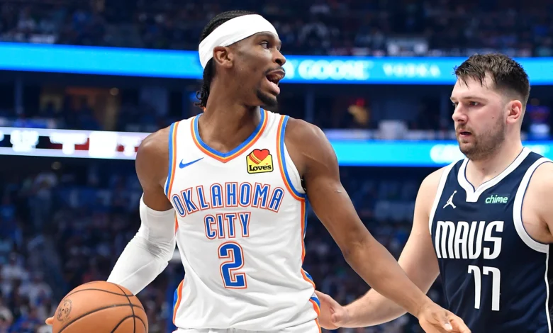 Okc thunder vs dallas mavericks match player stats