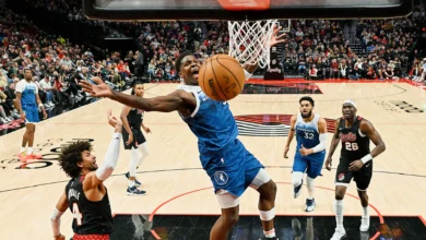 Timberwolves vs portland trail blazers match player stats